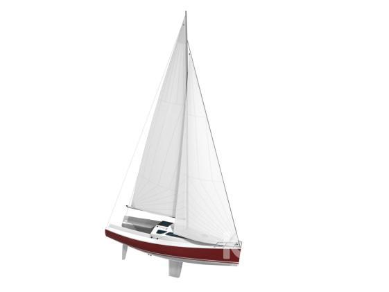 Designed  30 feet sailing yacht 의 사진