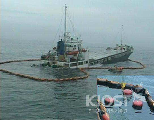 해양사고 구난 및 방제기술 지원 (경남 고성, 2001.6) 의 사진