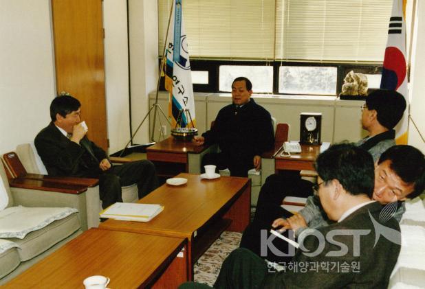 국무총리실 김성진 국장 내방 의 사진