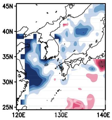 GAIA 지구시스템 모형을 이용한 2018년 2월 5 수온예측 결과 의 사진