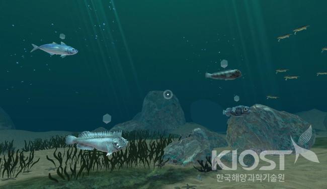 해양생물 VR 어플리케이션 MArine life VR application 의 사진